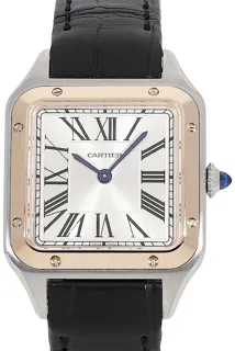 Cartier Santos Dumont W2SA0012 Stainless steel Silver