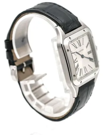 Cartier Santos Dumont WSSA0022 43.5mm Stainless steel Silver 2