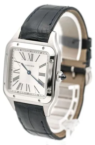 Cartier Santos Dumont WSSA0022 43.5mm Stainless steel Silver 5