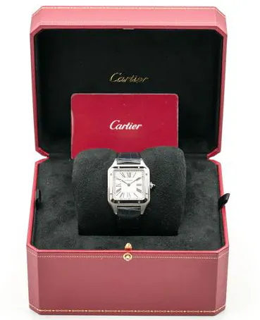 Cartier Santos Dumont WSSA0022 43.5mm Stainless steel Silver 9