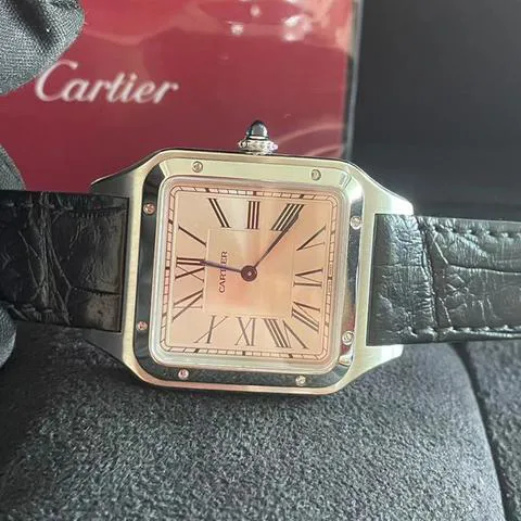 Cartier Santos Dumont WSSA0022 43.5mm Stainless steel Silver 2