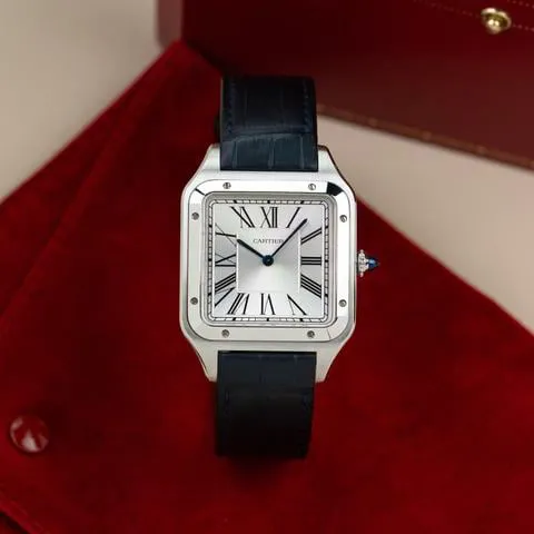 Cartier Santos Dumont WSSA0032 46.5mm Stainless steel Silver