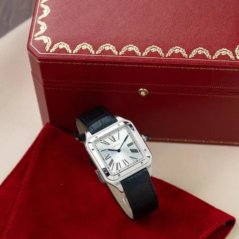 Cartier Santos Dumont WSSA0032 46.5mm Stainless steel Silver 4