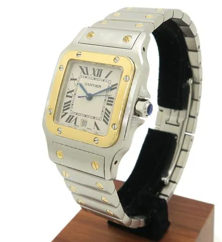 Cartier Santos W20011C4 29mm Yellow gold and Stainless steel White 1