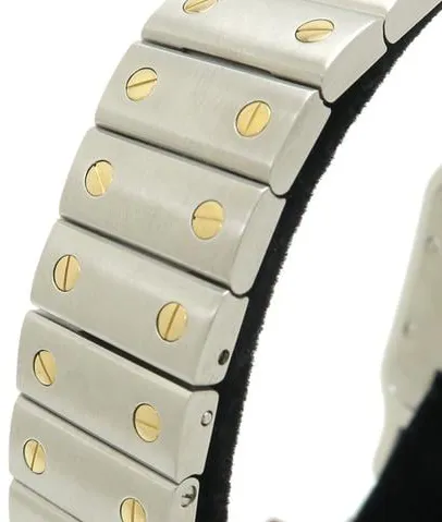 Cartier Santos W20011C4 29mm Yellow gold and Stainless steel White 6