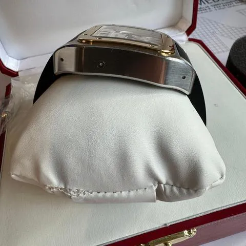 Cartier Santos W20091X7 42mm Yellow gold and Stainless steel White 1