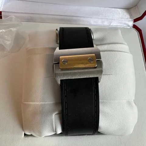 Cartier Santos W20091X7 42mm Yellow gold and Stainless steel White 5