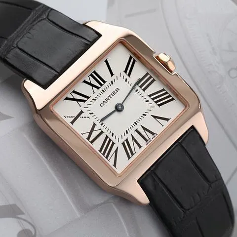 Cartier Santos W2009251 30mm Rose gold