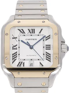 Cartier Santos W2SA0009 Stainless steel Silver