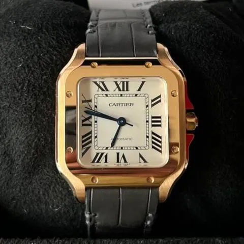 Cartier Santos WGSA0028 Rose gold Silver