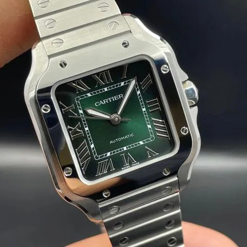 Cartier Santos WSSA0061 Stainless steel Green