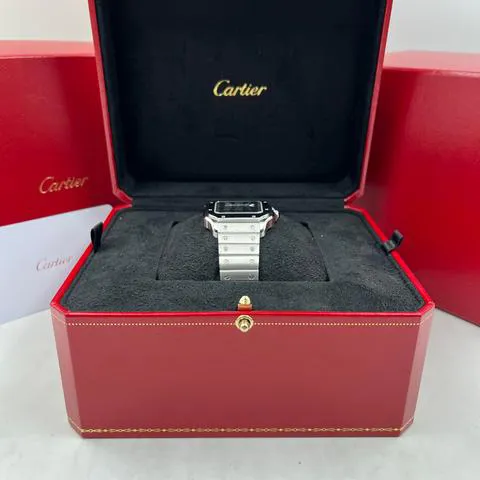 Cartier Santos WSSA0063 Stainless steel Blue