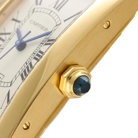 Cartier Tank Américaine 1725 22mm Yellow gold Champagne 4