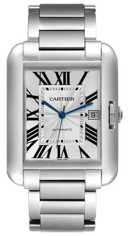 Cartier Tank Anglaise w5310008 47mm Stainless steel Silver 2