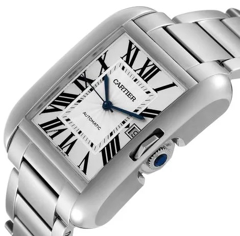 Cartier Tank Anglaise w5310008 47mm Stainless steel Silver 5