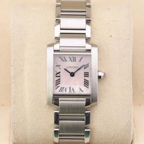 Cartier Tank Française W51031Q3 20mm Stainless steel Silver