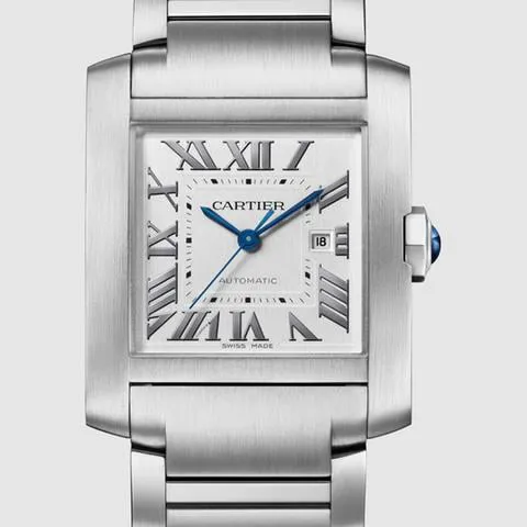 Cartier Tank Française WSTA0067 36.5mm Stainless steel Silver