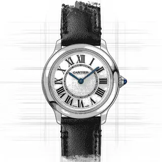 Cartier Ronde Must WSRN0030 Stainless steel Silver