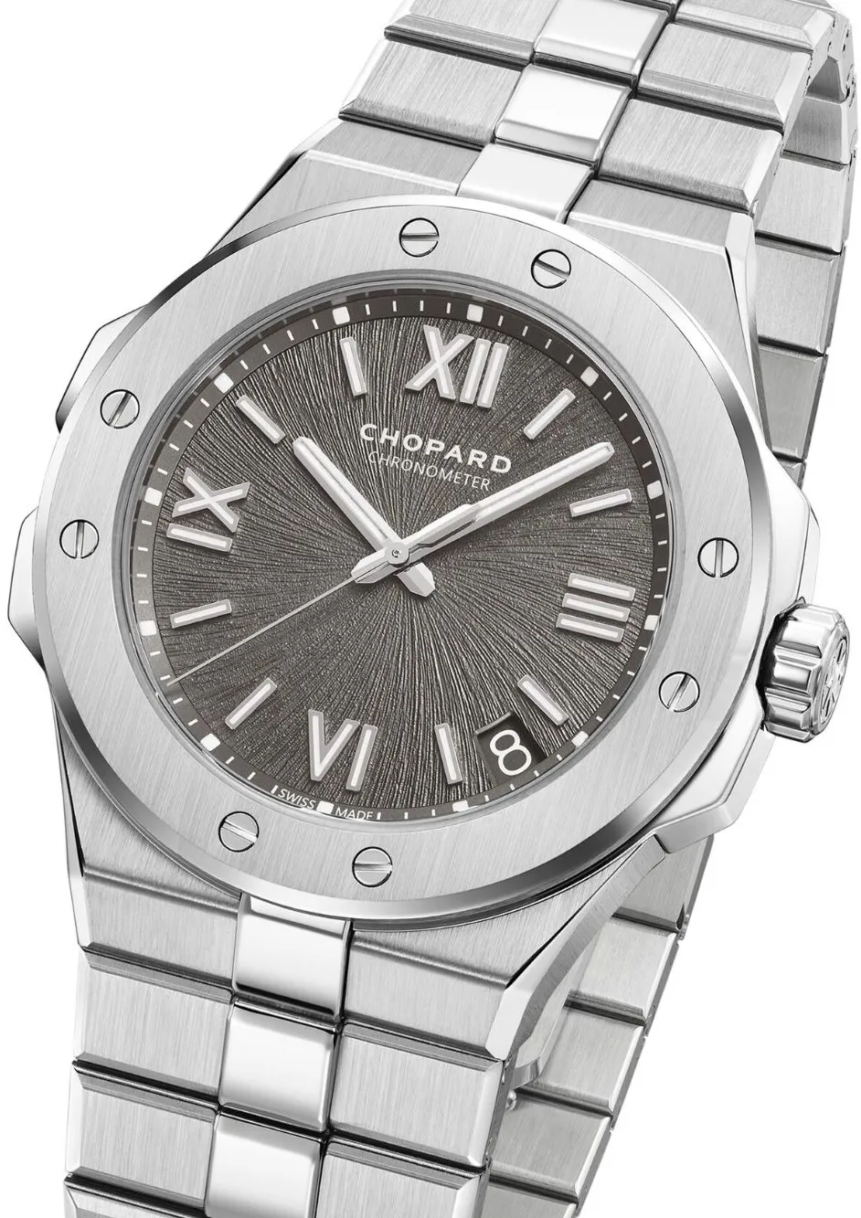 Chopard Alpine Eagle 298600-3002 41mm Stainless steel Gray 2