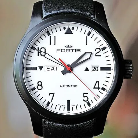 Fortis B-42 Flieger F0-655 42mm Stainless steel White