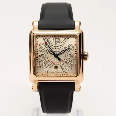 Franck Muller Conquistador Cortez 10000 L 32mm Rose gold Silver