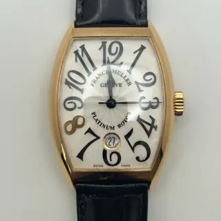 Franck Muller Cintree Curvex 7851 SC DT 8REL Rose gold Silver