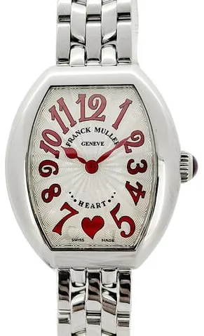 Franck Muller Heart 5002SQZC6HJRED 25mm Silver