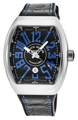 Franck Muller Vanguard V 45 SC DT (AC.NR) 44mm Stainless steel Black