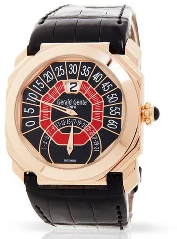 Gérald Genta Octo Bi-Retro OBR.Y.50.520.CN.BD 42.5mm Rose gold Black