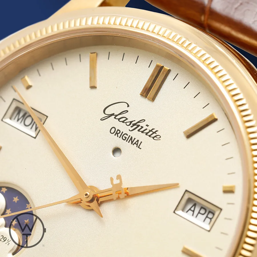 Glashütte Senator 39-50-01-01-04 39mm Rose gold Silver 1