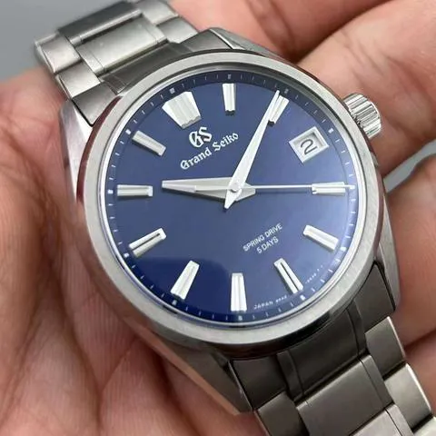 Grand Seiko Spring Drive SLGA007 40mm Titanium Blue