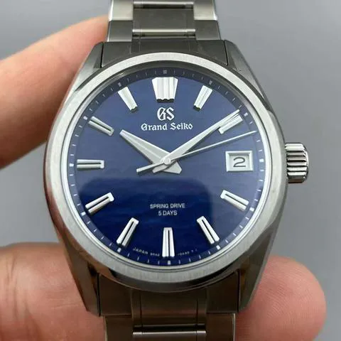 Grand Seiko Spring Drive SLGA007 40mm Titanium Blue 3