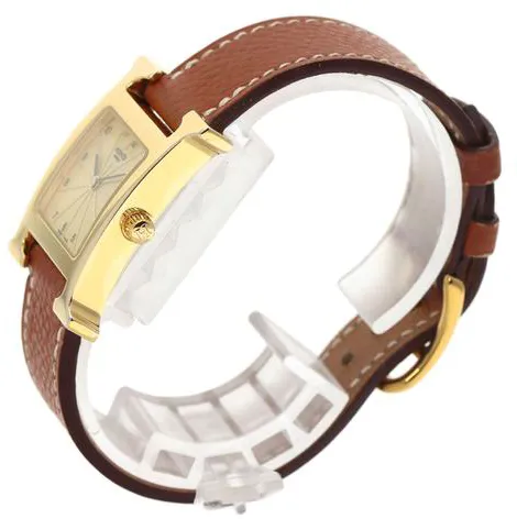 Hermès Heure H HH1.201 21mm Gold