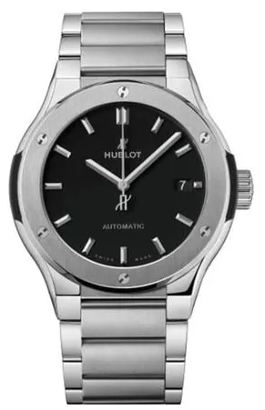 Hublot Classic Fusion 510.NX.1170.NX 45.5mm Stainless steel Black