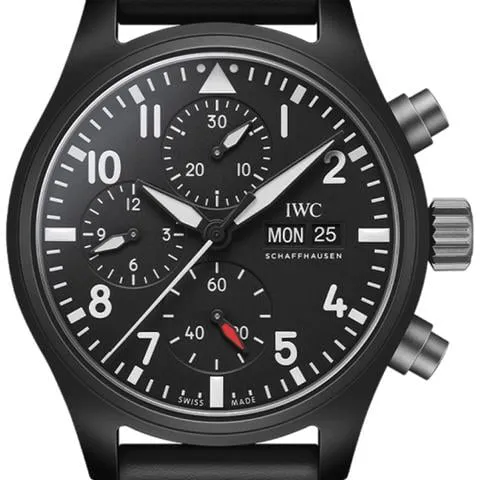 IWC Pilot Chronograph Top Gun IW389401 42mm Ceramic Black