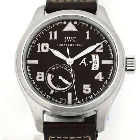 IWC Pilot IW320104 44mm Stainless steel Brown