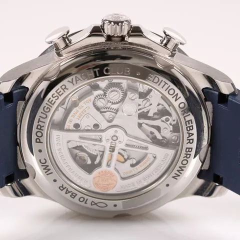 IWC Portugieser IW390704 44.5mm Stainless steel Blue 1