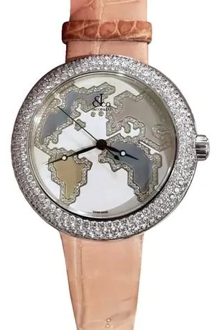 Jacob & Co. 44mm Steel Mother-of-pearl