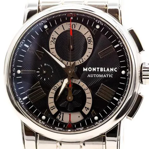 Montblanc Star 7104 44mm Stainless steel Black