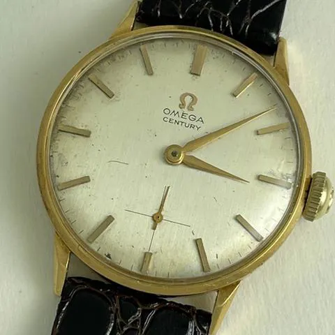 Omega 121.003 34mm Yellow gold Silver