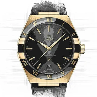 Omega Constellation 131.63.41.21.01.001 Yellow gold Black