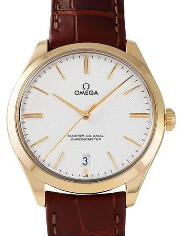 Omega De Ville 432.53.40.21.02.001 40mm Yellow gold Silver