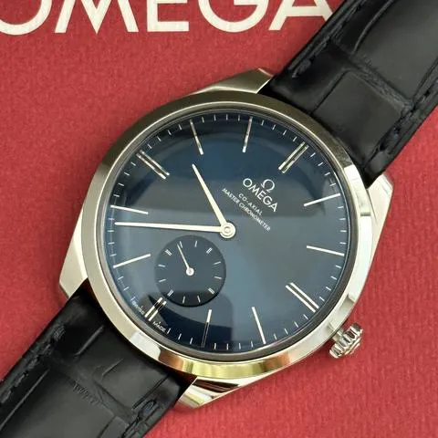 Omega De Ville 434.13.41.21.03.002 41mm Stainless steel Blue