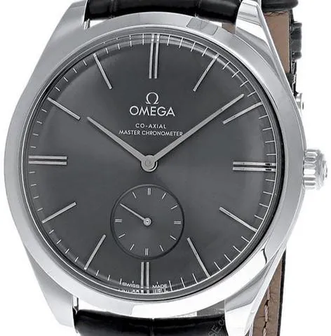 Omega De Ville 435.13.40.21.06.001/43513402106001 40mm Stainless steel Gray