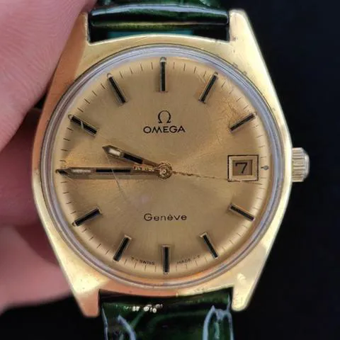 Omega Genève 136.041 35mm Yellow gold and Stainless steel Gold 7