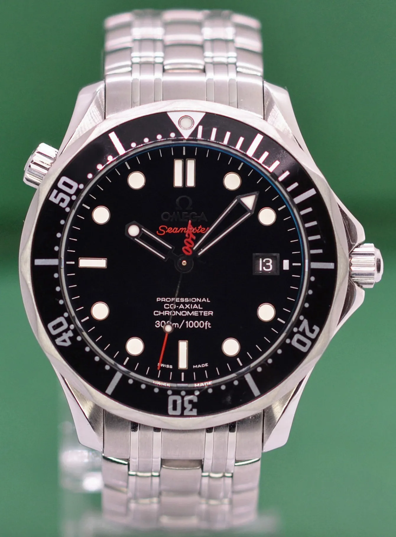 Omega Seamaster Diver 300M 212.30.41.20.01.001 41mm Stainless steel Black