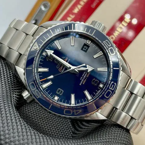 Omega Seamaster Planet Ocean 215.30.44.21.03.001 43.5mm Stainless steel Blue