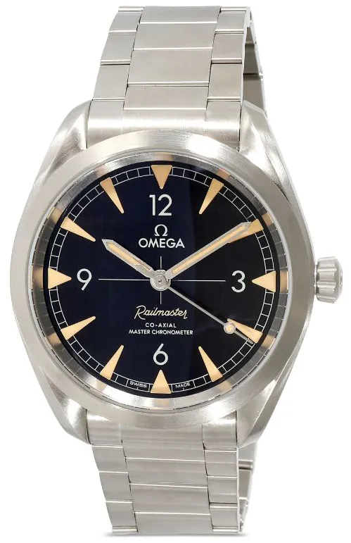 Omega Seamaster Railmaster 132497 40mm Stainless steel Blue