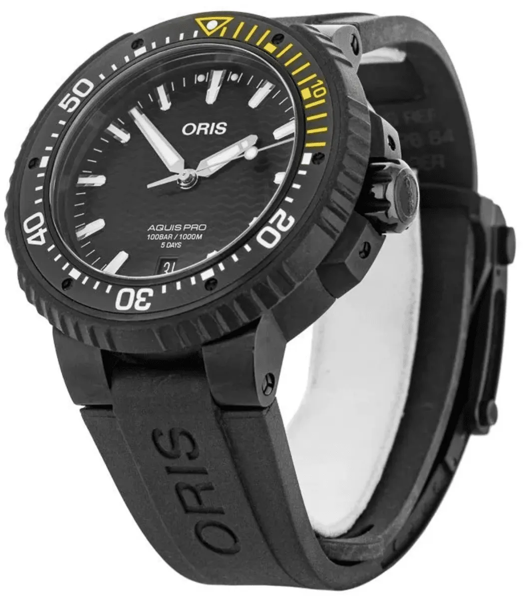 Oris Aquis 7767 49.5mm Titanium Black 1