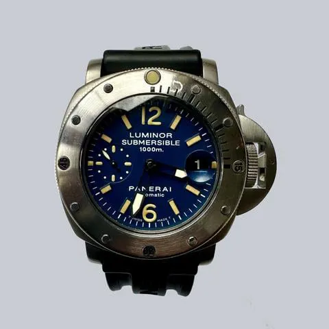 Panerai Submersible PAM 00087 44mm Stainless steel Blue